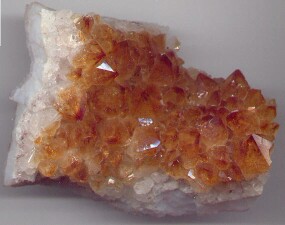 Citrine Crystal Druze - Click For Larger View