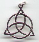 photo of Sterling Silver Triquetra pendant by ShadowSmith - click for detail view